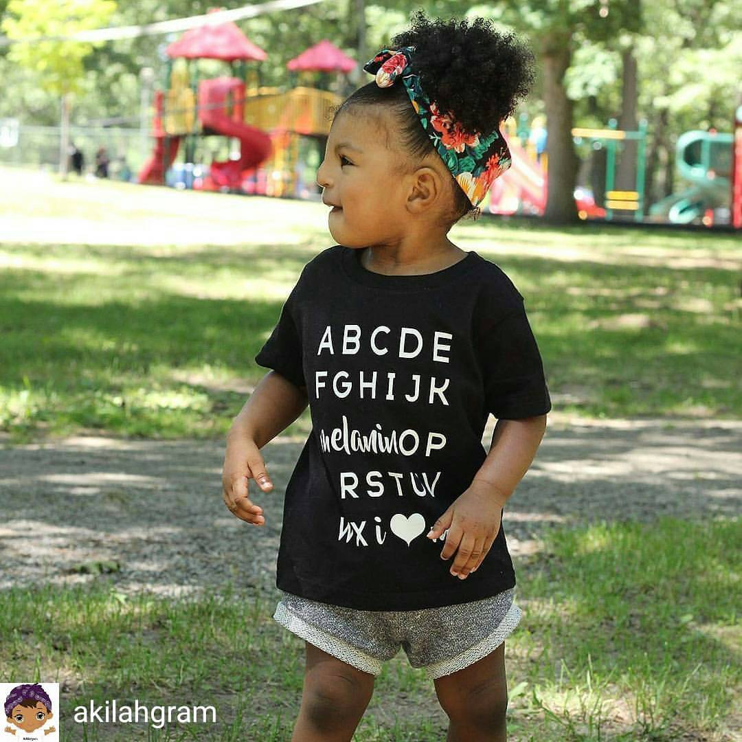 Toddler: ABC Melanin OP Tee