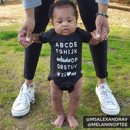 Baby: ABC Melanin OP Onesie Bodysuit