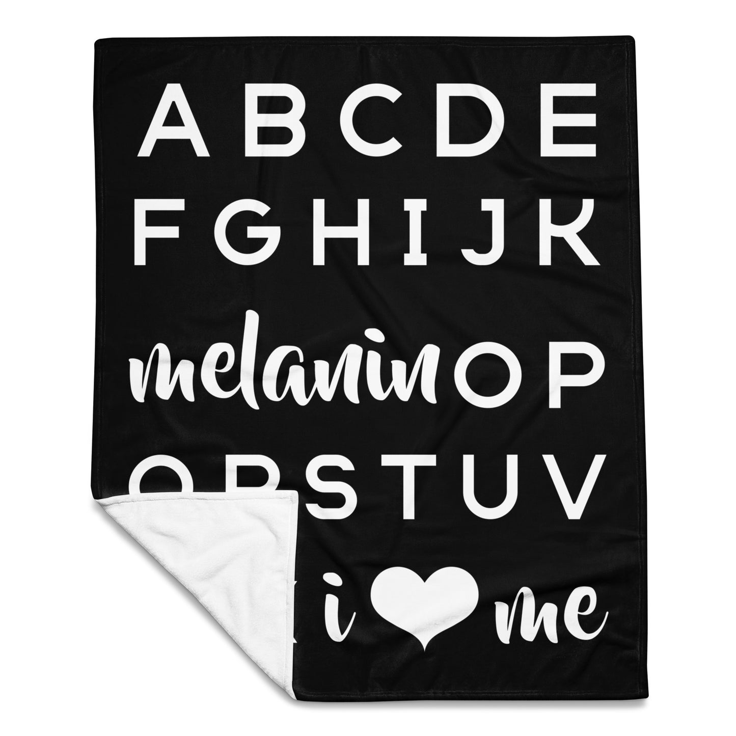 ABC Melanin OP Throw Blanket